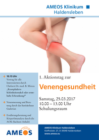 1. Aktionstag zur Venengesundheit