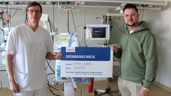 Spende für die Klinik für Kinder- und Jugendmedizin