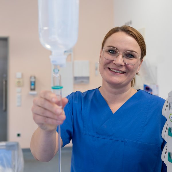Evelyn Reinecke gibt Einblicke in die Intensivpflege