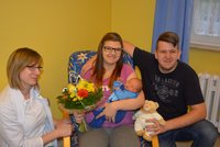 Jubiläumsbaby am AMEOS Klinikum Aschersleben