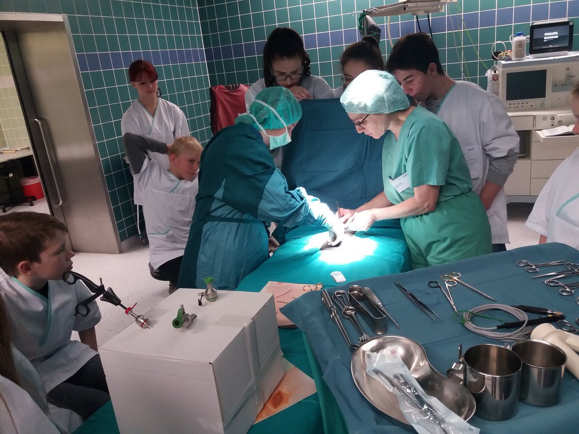 Spannende Eindrücke beim Zukunftstag im AMEOS Klinikum Alfeld