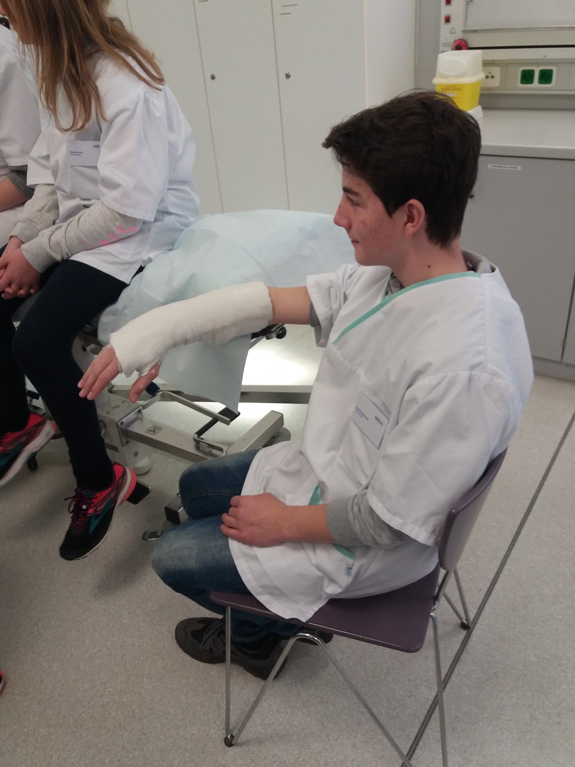 Spannende Eindrücke beim Zukunftstag im AMEOS Klinikum Alfeld